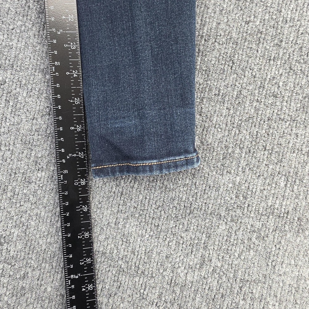 American Eagle Jeans Womens 2 Blue Super Stretch Jegging Medium Wash Low Rise - Picture 9 of 11